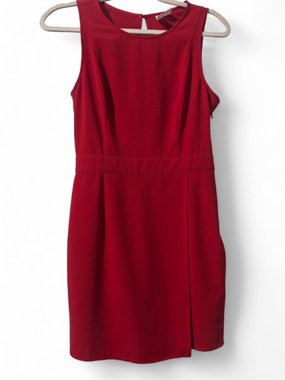 Forever 21 Exclusive Red Party Dress with Back Cutout
